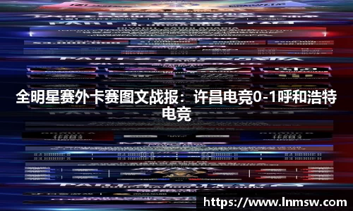 全明星赛外卡赛图文战报：许昌电竞0-1呼和浩特电竞